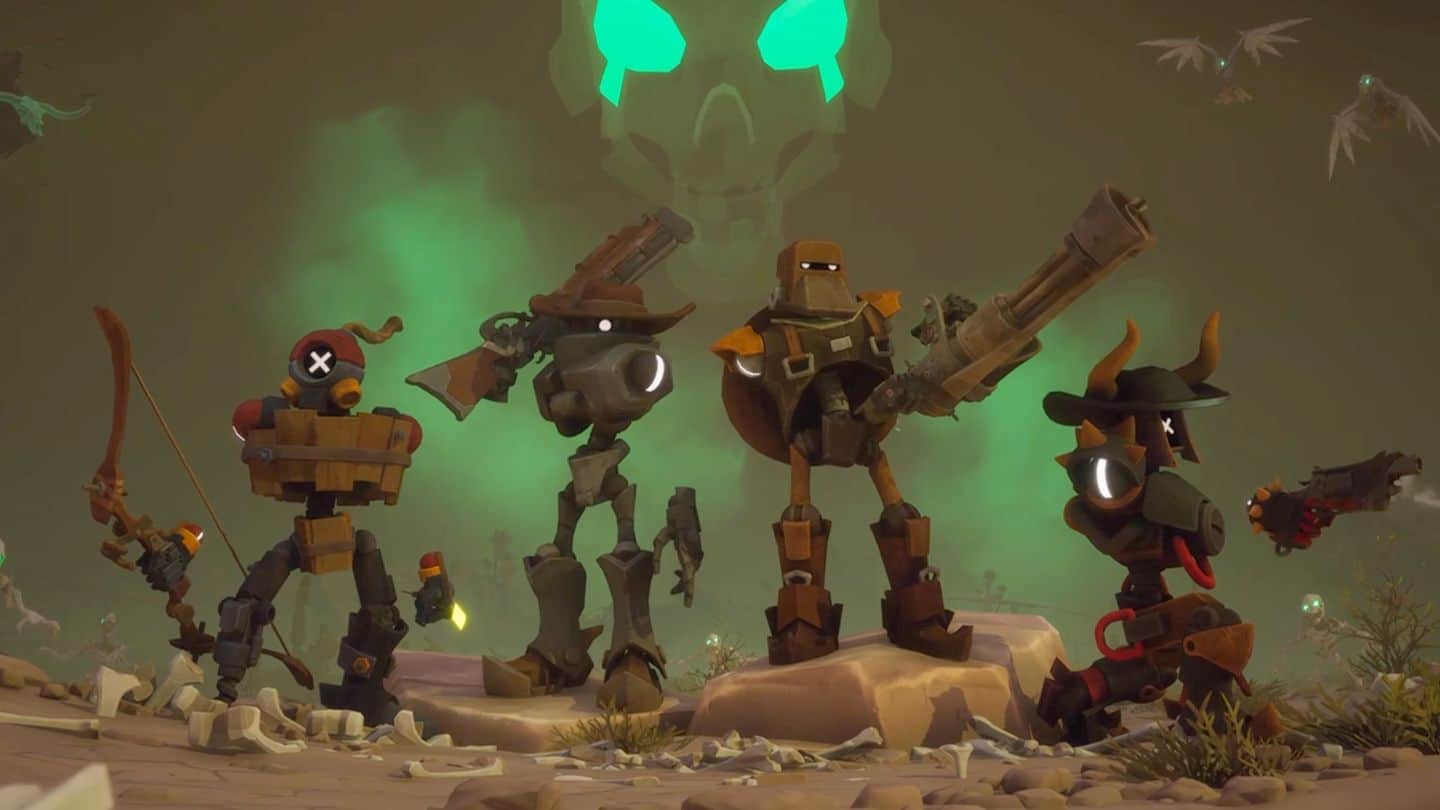 Robot Wizard Cowboy FPS 'Far Far West' Surprises Steam with Overwhelming Success