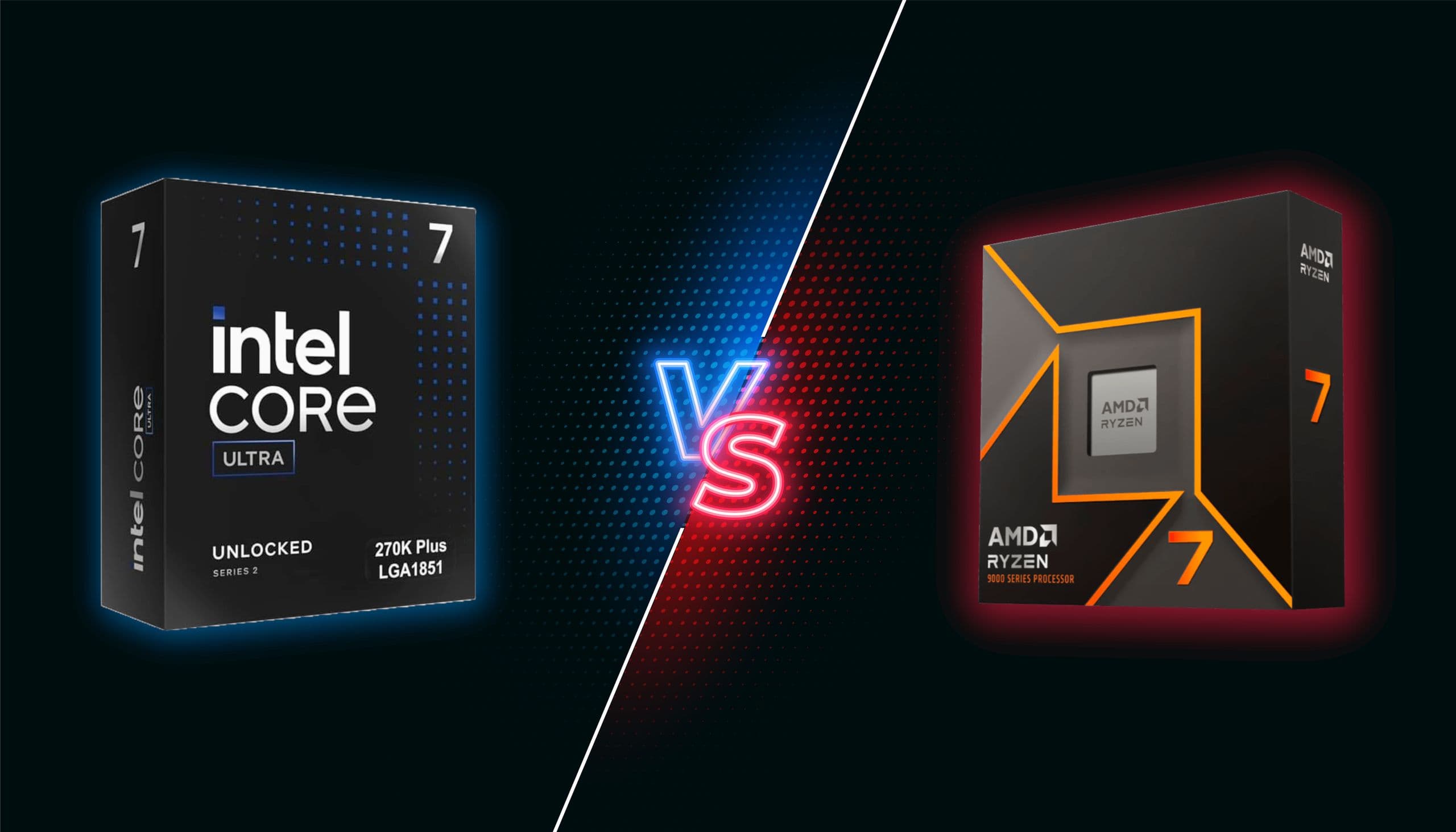 Core Ultra 7 270K Plus vs Ryzen 7 9700X: The Midrange CPU Showdown