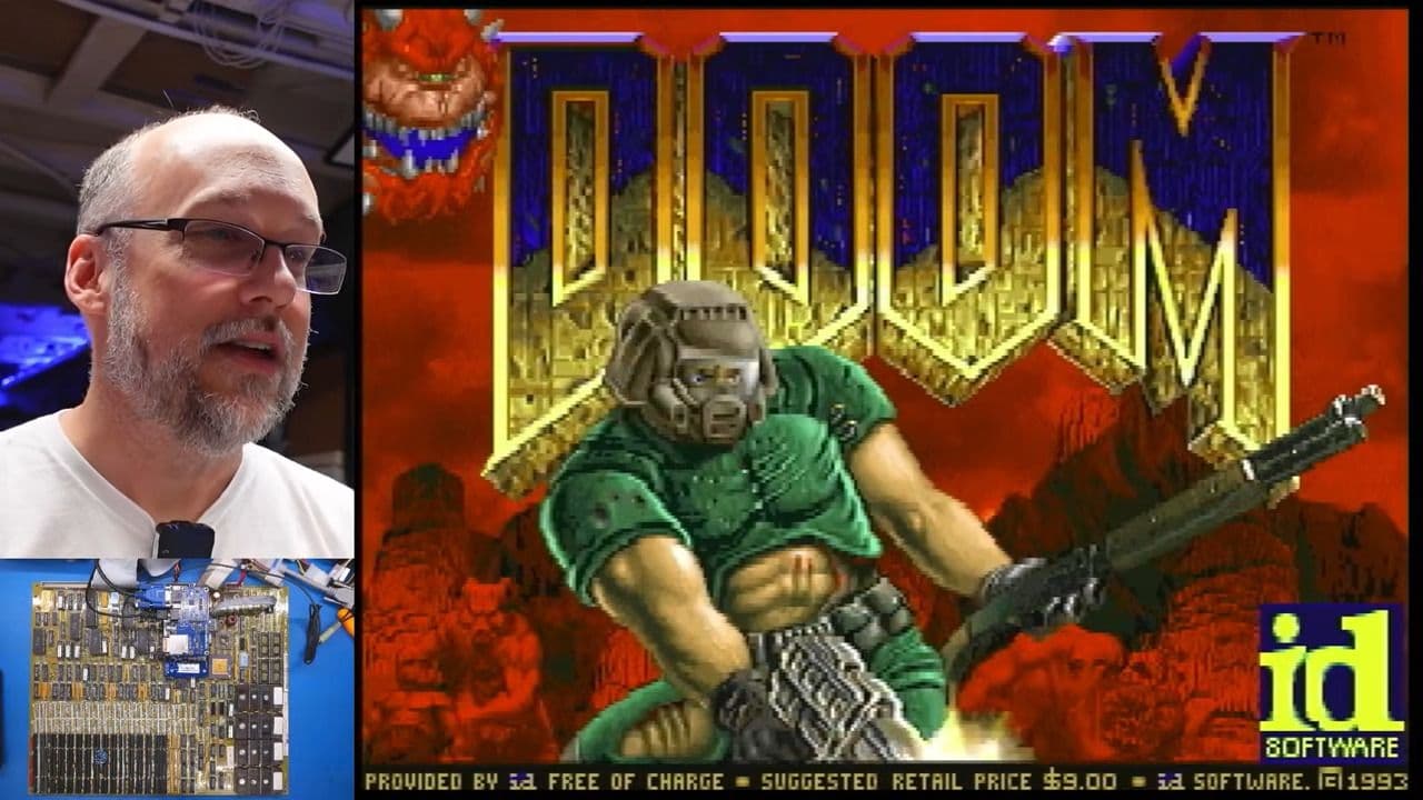 Tech enthusiast gets Doom to run on a 40-year-old printer controller — ancient Agfa Compug
