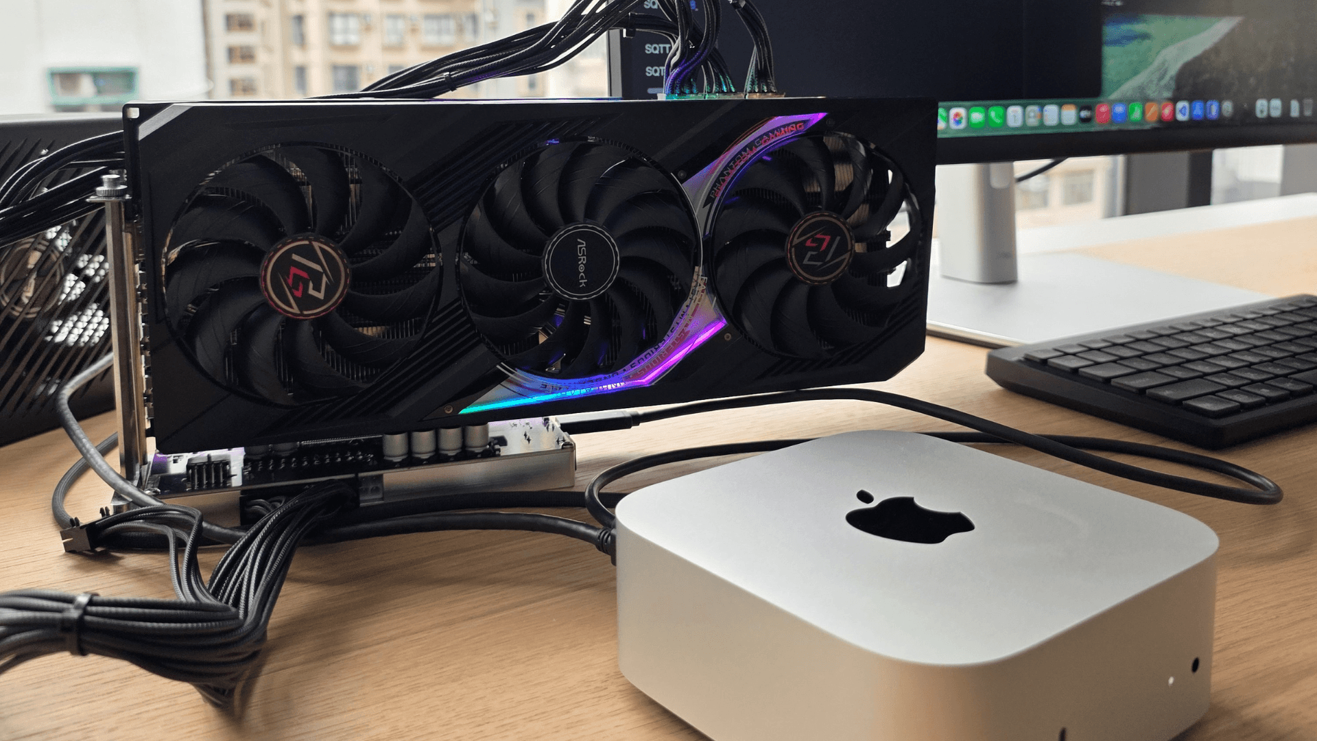 Apple Embraces Nvidia eGPUs, AI Boom Strains Mac Supply