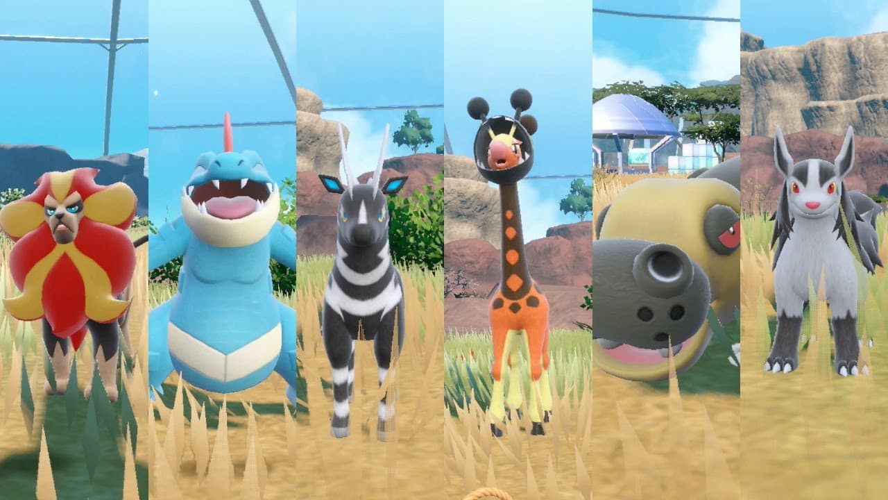 Pokémon Scarlet and Violet's Safari Zone Opens for Unique Adventure